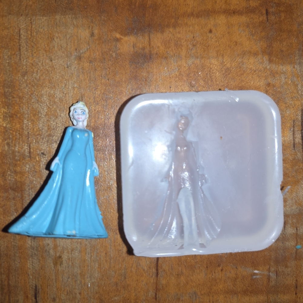 Elsa (Frozen Movie)Baking Mold Cake Decorating, Candy, Chocolate, Fondant, Icing